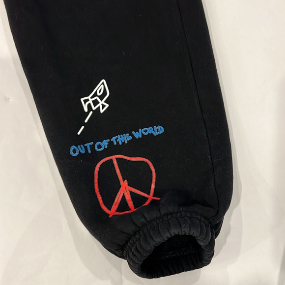 Official Travis Scott Astroworld World At Peace Champion Sweatpants Size medium - Picture 6 of 9